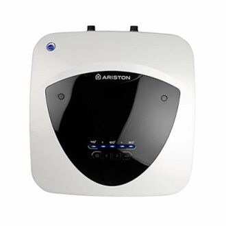 Ariston water heater with digital display.